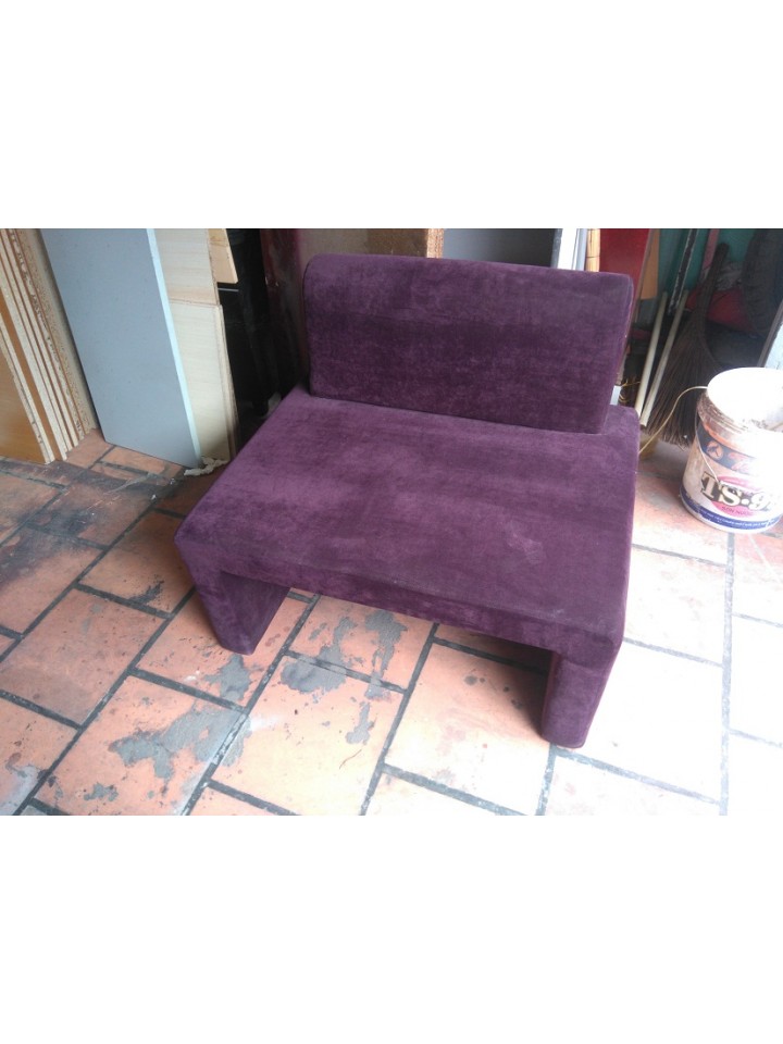 Thanh Lý Sofa Đơn Cafe Bọc Vải Nhung Cũ
